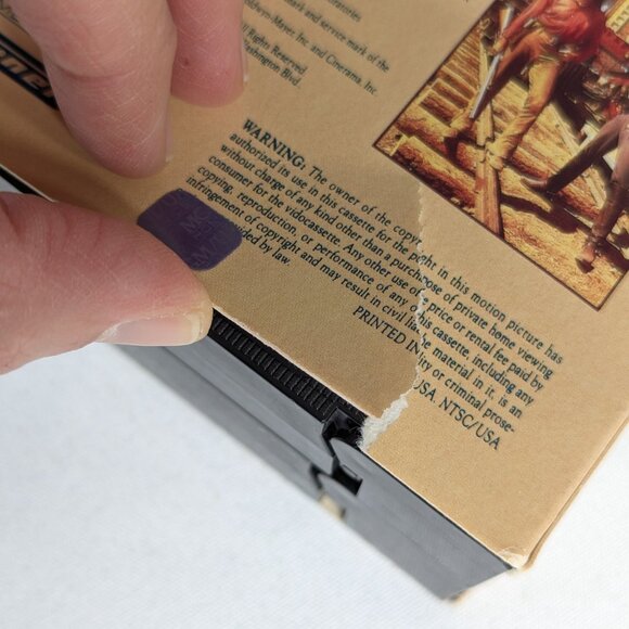 3/$15 HOW THE WEST WAS WON 1962 Double VHS tapes - Picture 5 of 10